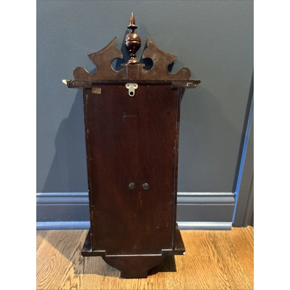 KASSEL 31 DAY - Vintage Wall Chime Clock with Pendulum & Key Germany-Read